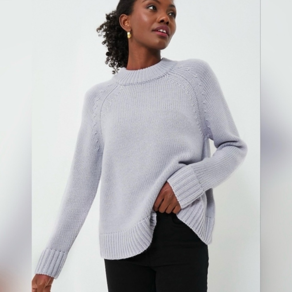 Tuckernuck Light Lavender Crewneck Sweater